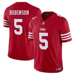 Demarcus Robinson Stitched Jersey Red Vapor For Mens Youths Select
